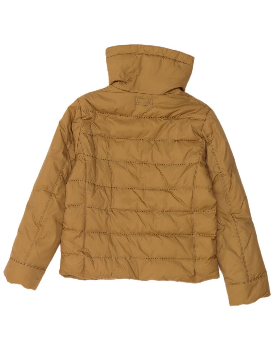 SUPERGA Wattierte Damenjacke UK 14 Mittelbraunes Polyamid