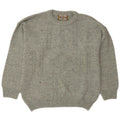 South Coast Herren-Pullover mit Rundhalsausschnitt, Größe 52, groß, grau meliert