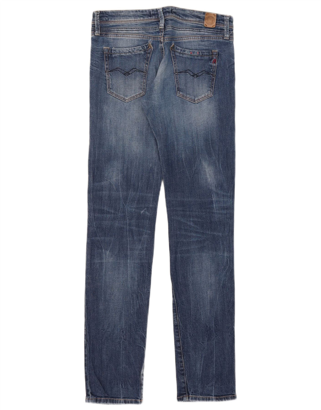 Replay Damen Skinny Jeans W29 L31 Blau
