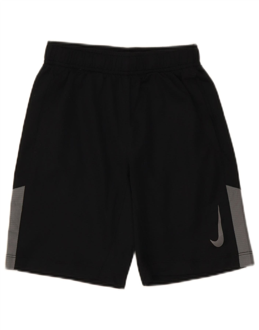 Nike Dri Fit Sportshorts für Jungen, 8–9 Jahre, Größe S, Schwarz, Colourblock-Polyester