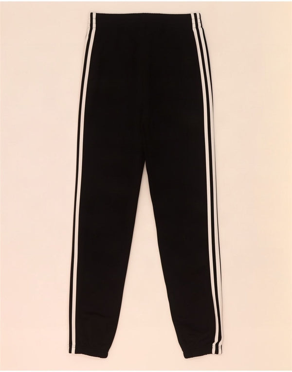 Adidas Jungen-Trainingshose, Jogginghose, 13–14 Jahre, schwarzes Polyester