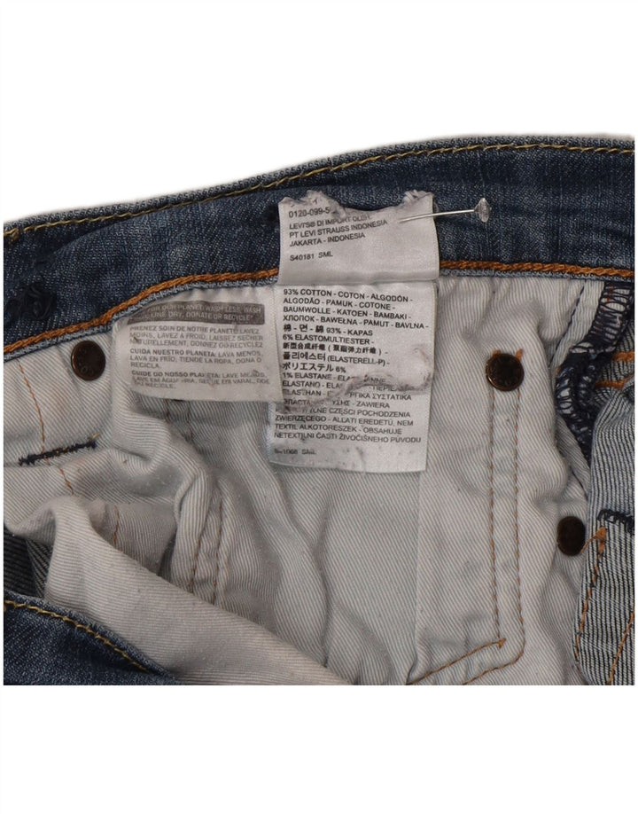 Levi's Herren 511 Slim Jeans W38 L34 Blaue Baumwolle