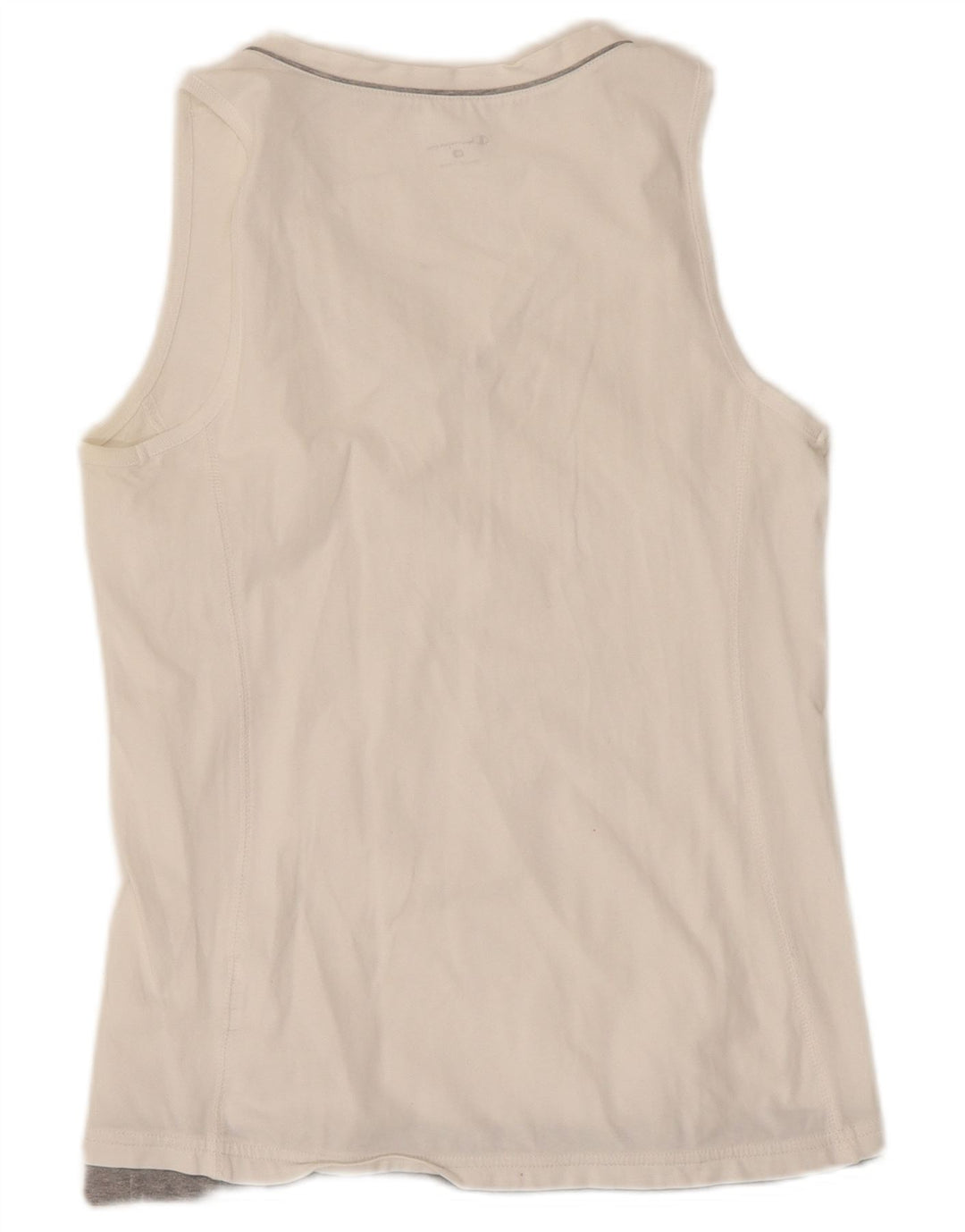 Champion Damen-Trägershirt UK 12 Mittelweiß Farbblock