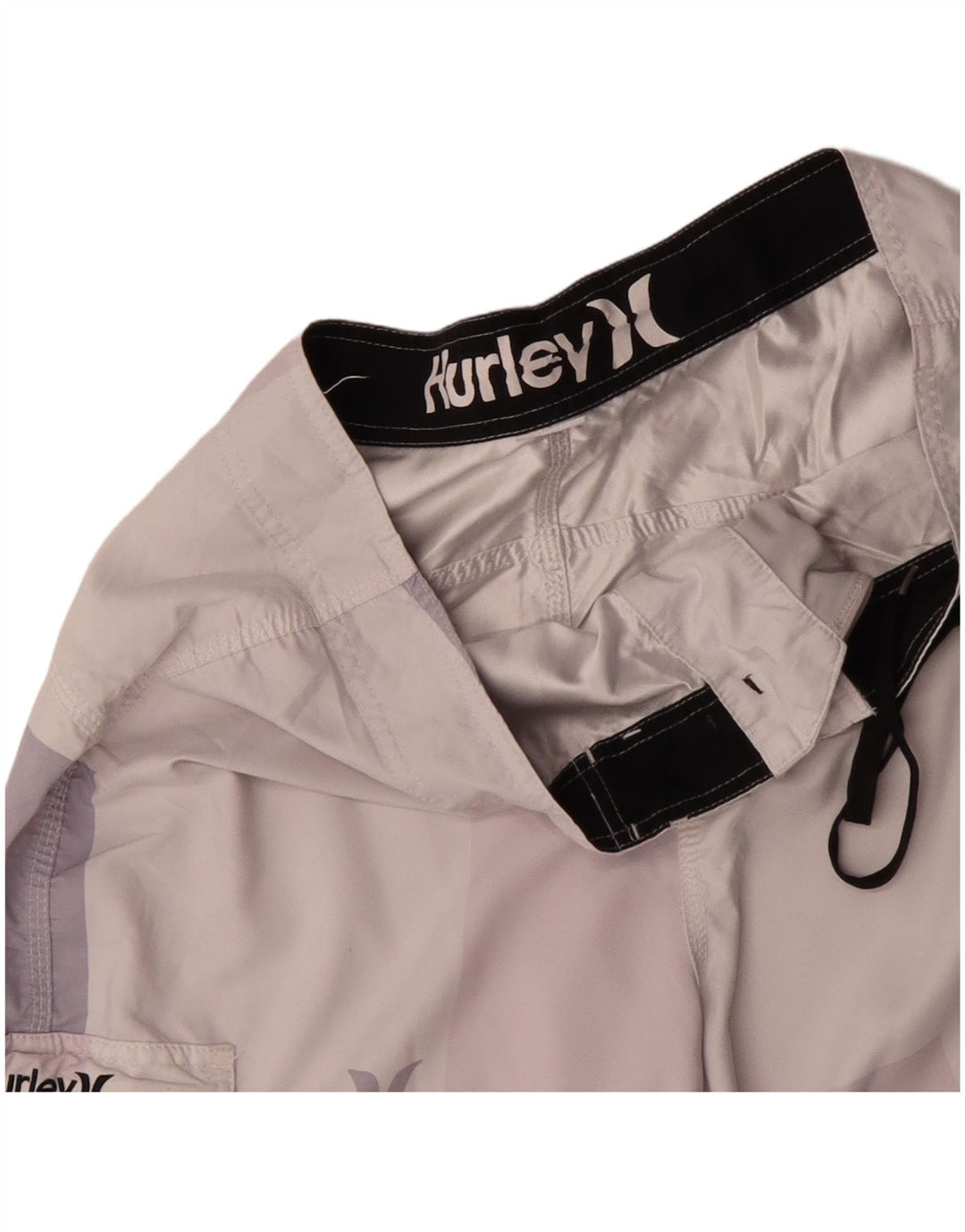 HURLEY Herren-Badeshorts mit Grafik, XL, Pink, Farbblock