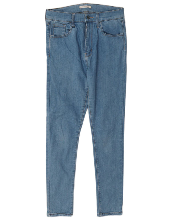 Levi's Damen 720 High Rise Super Skinny Jeans W30 L28 Blaue Baumwolle