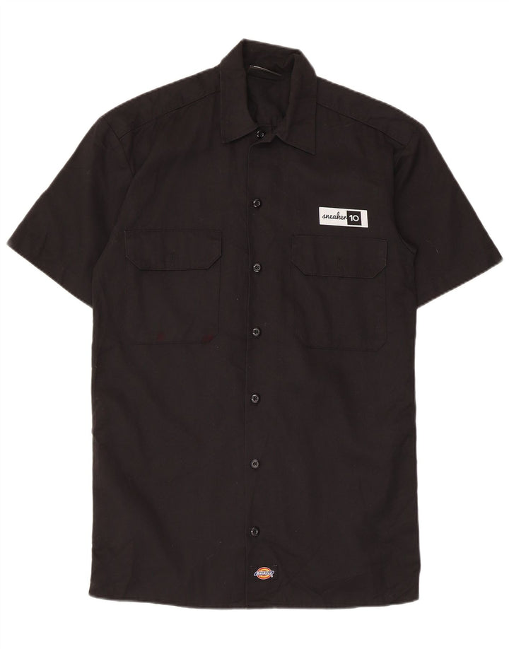 Dickies Herren Kurzarmhemd XS Schwarz Polyester