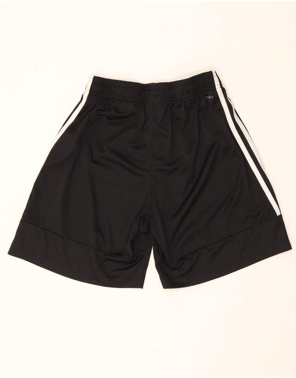 Adidas Damen Climalite Sport Shorts UK 12 Medium Schwarz Polyester