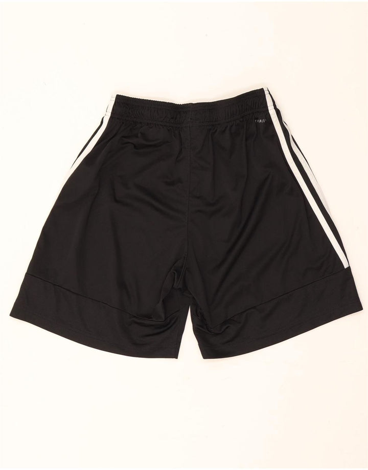 Adidas Damen Climalite Sport Shorts UK 12 Medium Schwarz Polyester