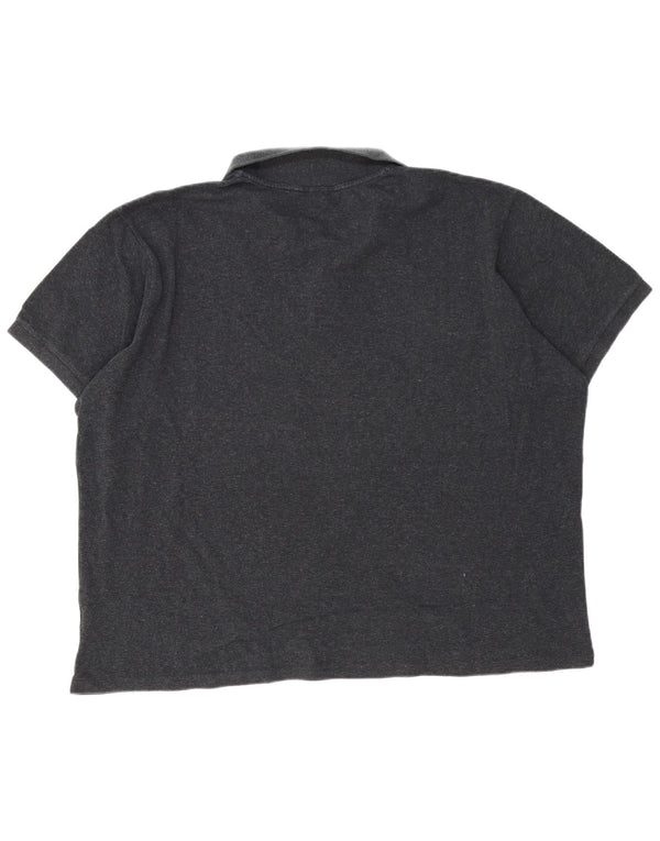 Lacoste Herren-Poloshirt mit klassischer Passform, Größe 8 3XL, graue Baumwolle