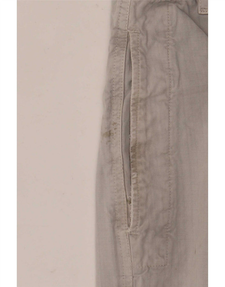 Murphy & Nye Herren Jogger-Cargohose W33 L32 Graue Baumwolle