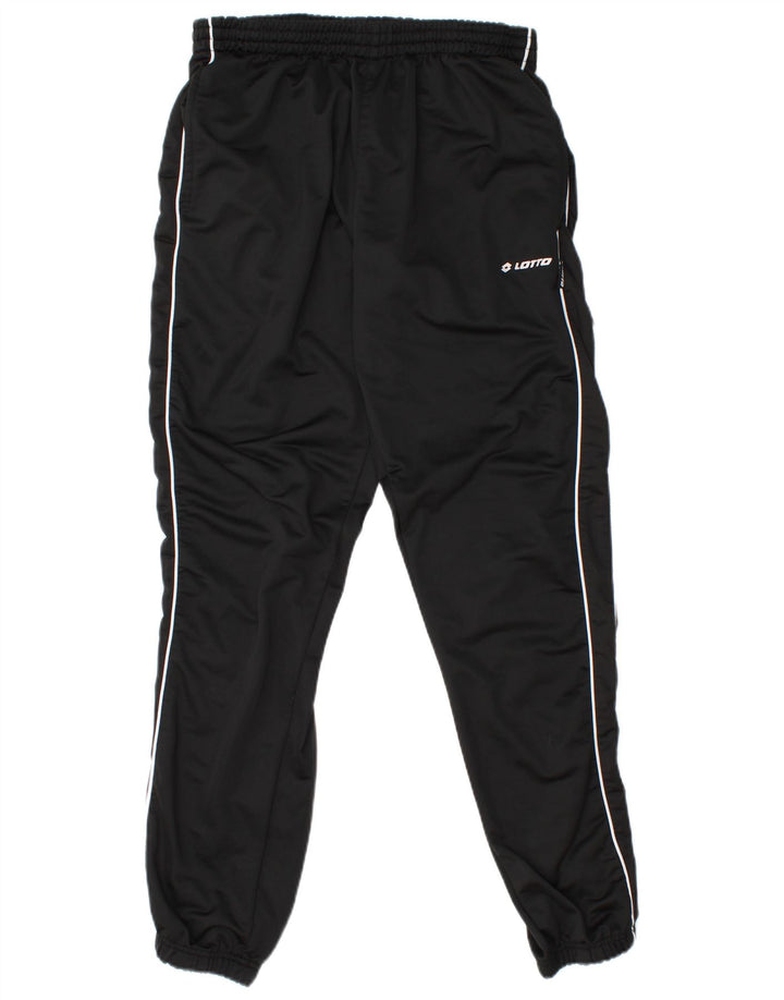 LOTTO Herren-Trainingshose, Jogginghose, XL, Schwarz, Polyester