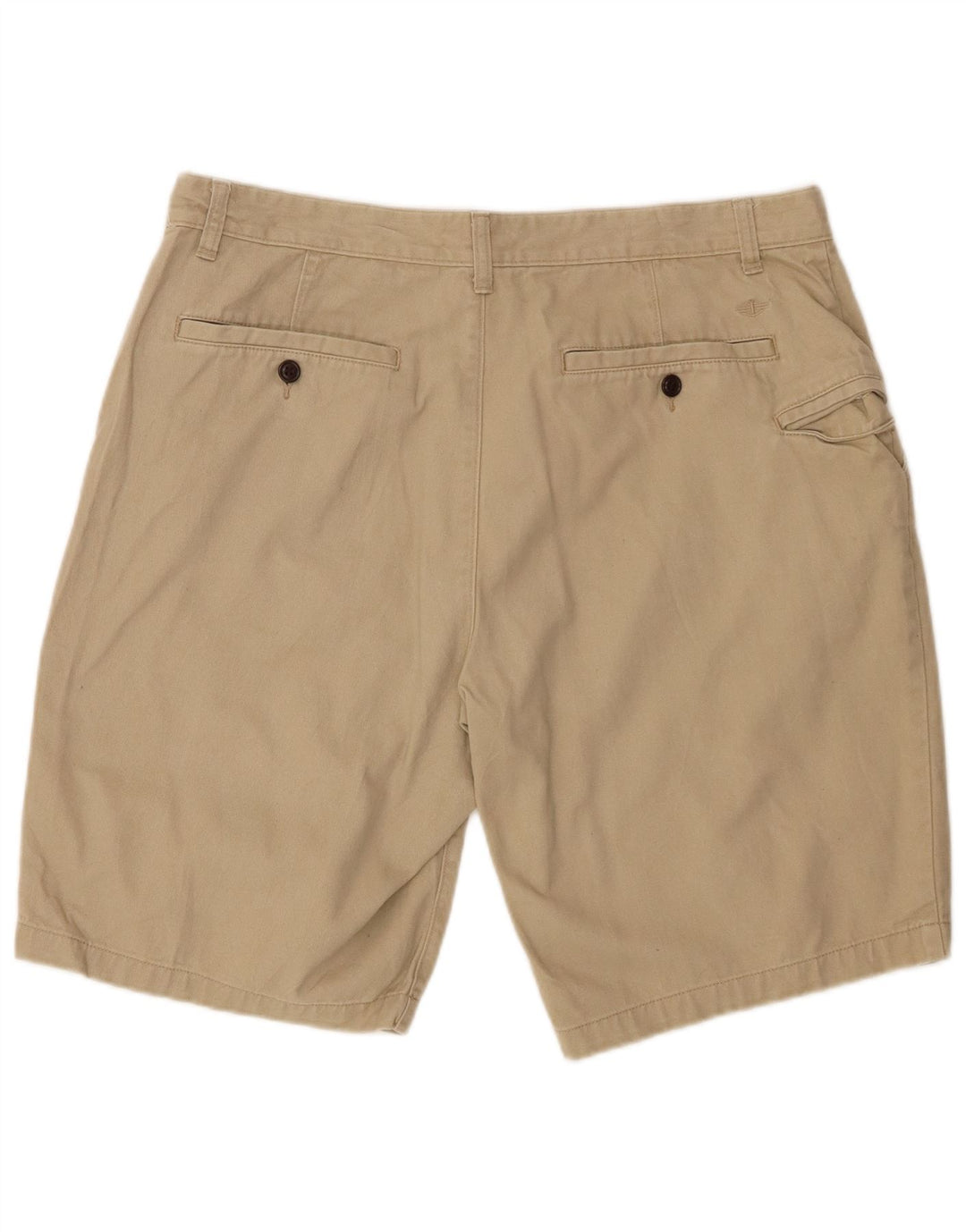 DOCKERS Herren Chino-Shorts W36 Large Beige Baumwolle