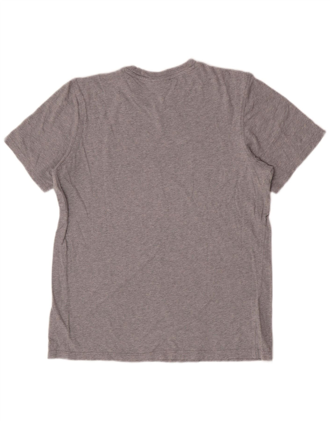 Adidas Herren Grafik-T-Shirt aus mittelgrauer Baumwolle