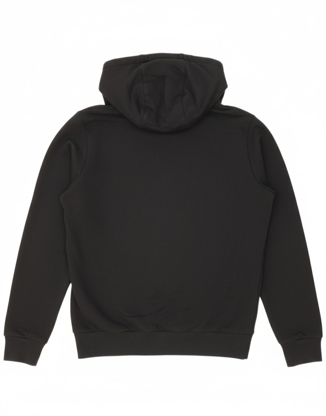 FILA Mens Graphic Zip Hoodie Sweater Small Black Cotton