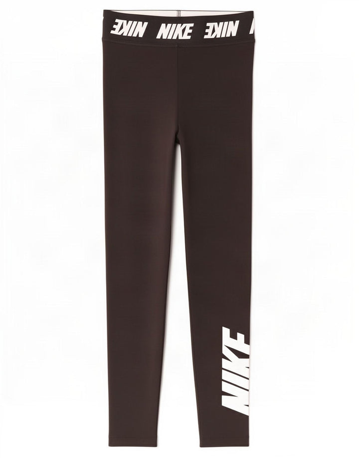 Adidas Damen Graphic Leggings UK 4 XS Schwarz Polyester