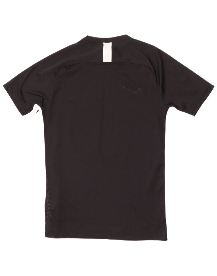 Nike Herren Dri Fit T-Shirt Top Medium Schwarz Polyester