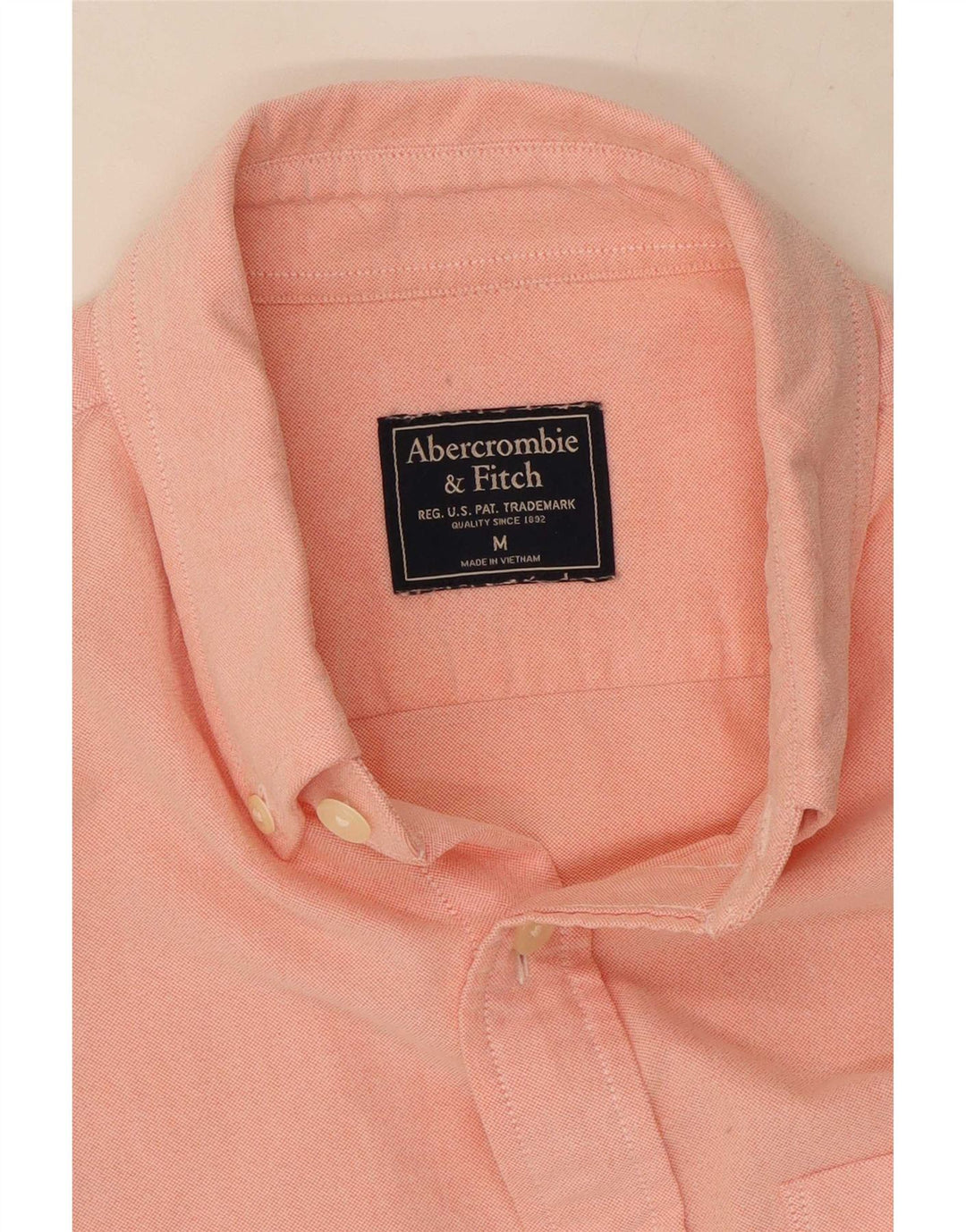 Abercrombie & Fitch Herrenhemd Mittelrosa