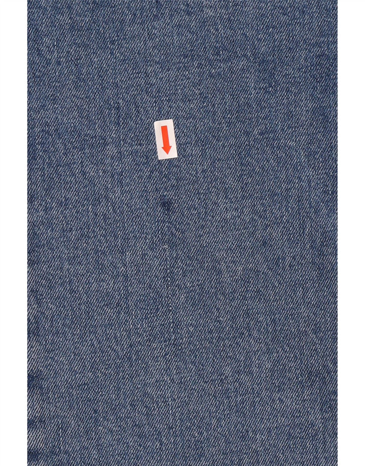 RIFLE Herren Capri-Jeans W32 L22 Blaue Baumwolle