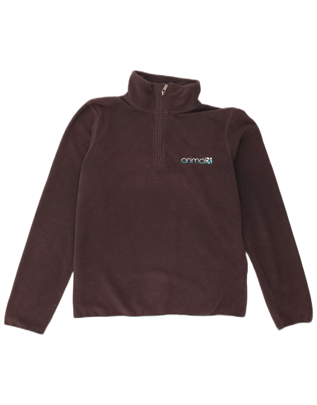 Animal Damen-Fleecepullover mit Reißverschluss am Hals, UK 12, Mittelgrau, Polyester