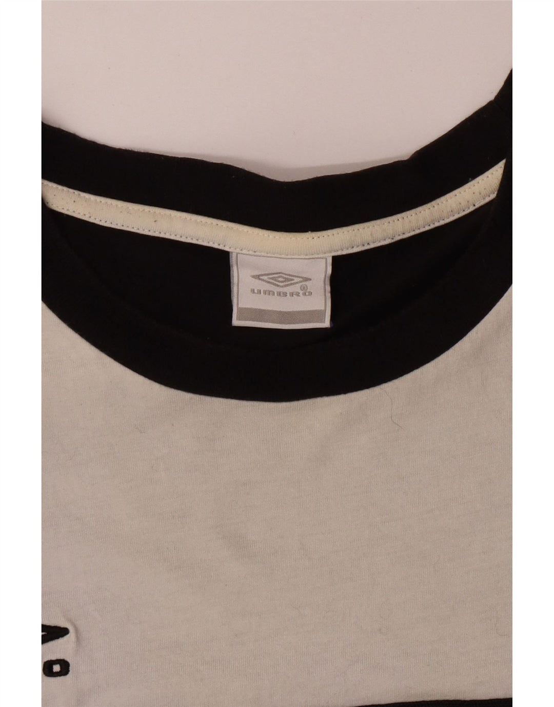 UMBRO Herren T-Shirt Top XL Schwarz Colourblock Baumwolle