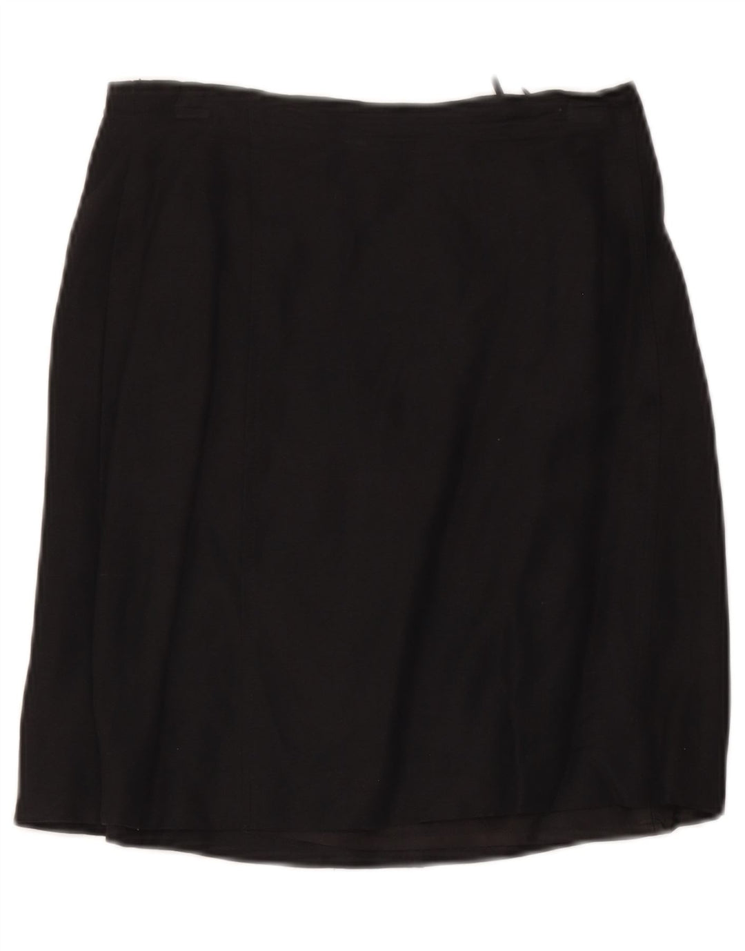 Max & Co. Damen Minirock UK 10 Small W28 Schwarzes Leinen