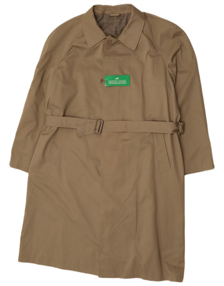 Hamilton Herren Regenmantel IT 54 2XL Beige Classic