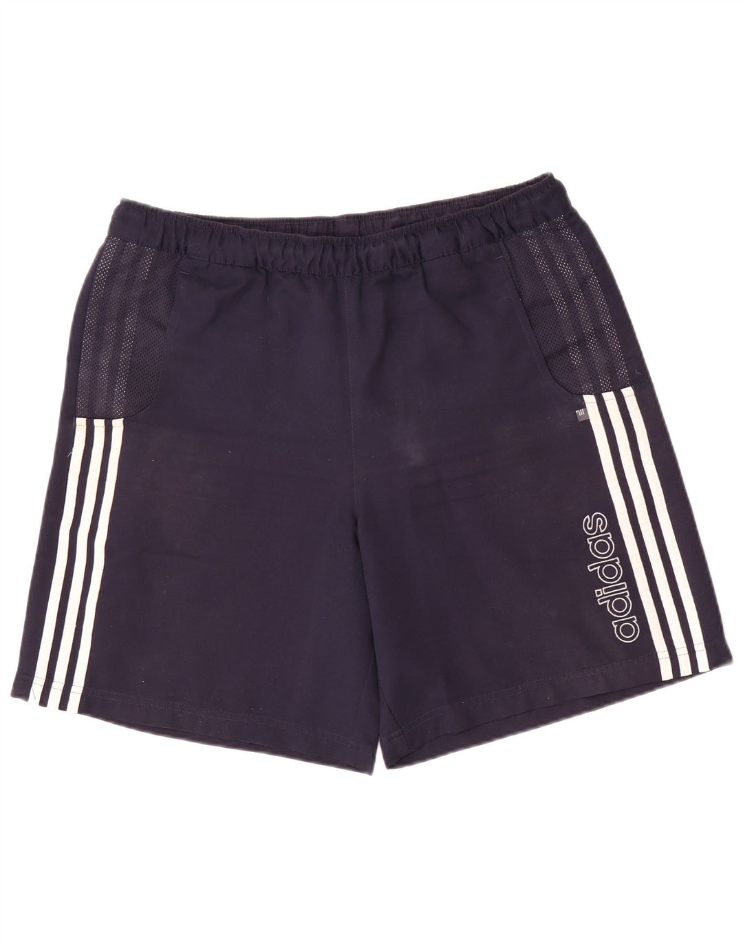 Adidas Herren Sportshorts mit Grafik, groß, Marineblau, Polyester