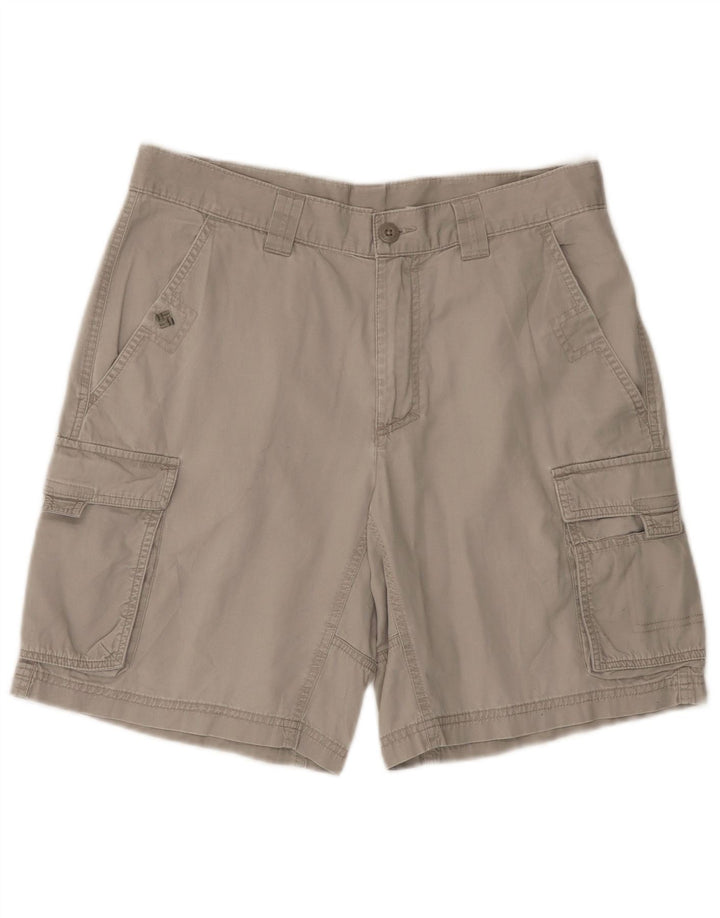 Columbia Herren Cargoshorts W30 mittelgraue Baumwolle