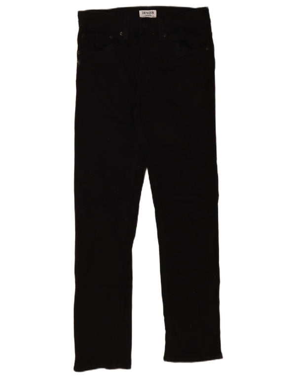 Levi's Denizen Skinny Jeans für Mädchen, 15–16 Jahre, W28 L26, schwarze Baumwolle