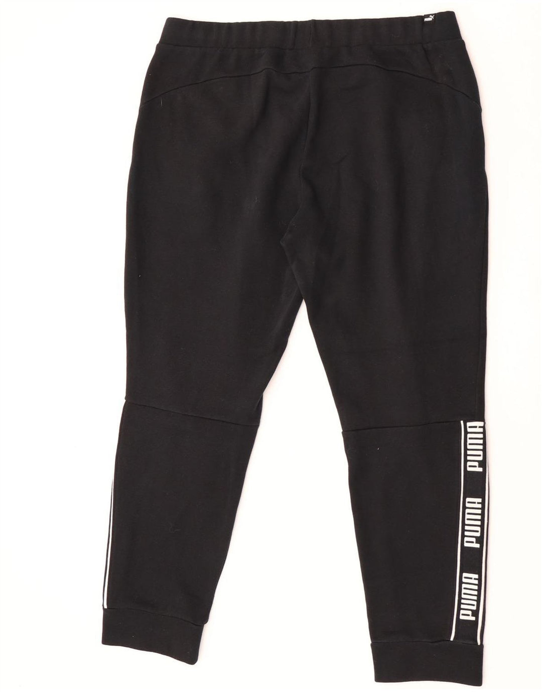 Puma Herren Grafik-Trainingshose, Jogginghose, Größe L, Schwarz