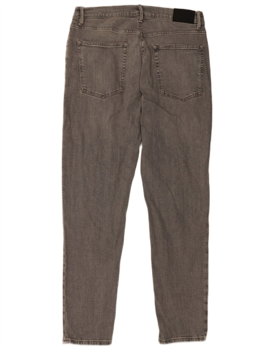 Zara Herren Slim Jeans EU 44 Large W34 L31 Graue Baumwolle