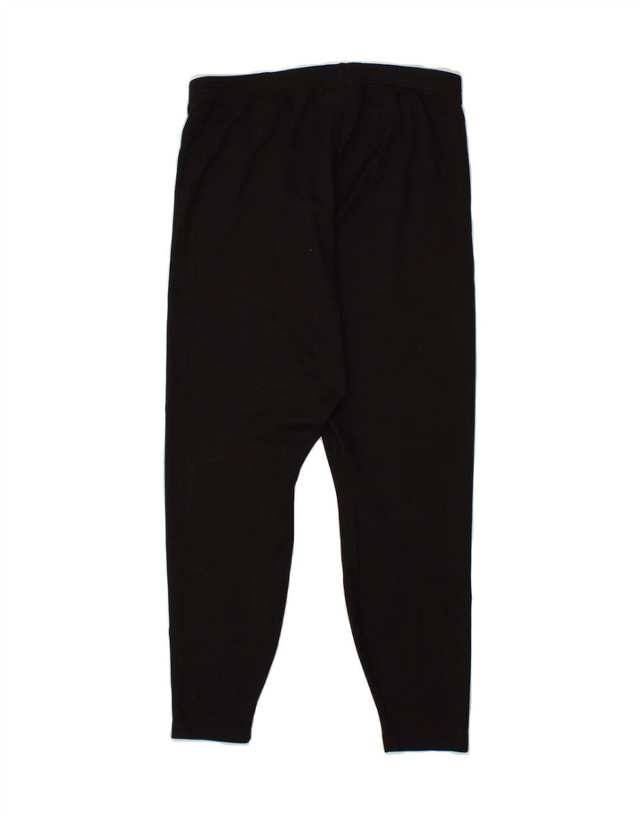 EDDIE BAUER Womens Tracksuit Trousers UK 14 Large  Black Cotton Vintage Eddie Bauer and Second-Hand Eddie Bauer from Messina Hembry 
