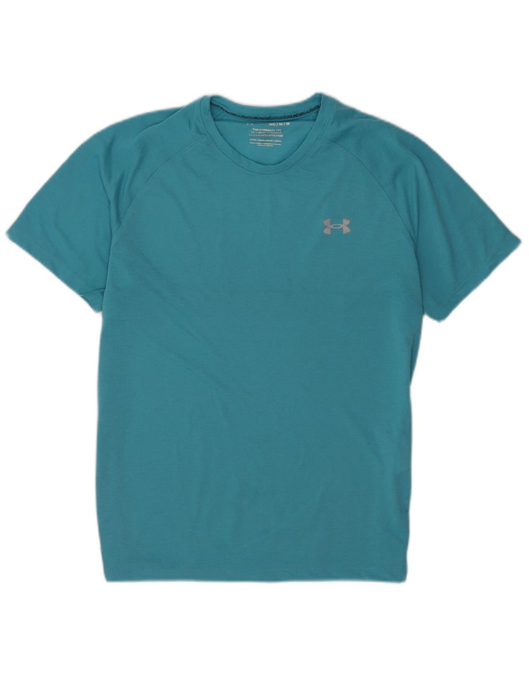 Under Armour Herren T-Shirt Top Mittelblaues Polyester