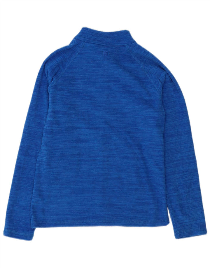 Mountain Warehouse Fleecejacke für Jungen, 11–12 Jahre, blaues Polyester