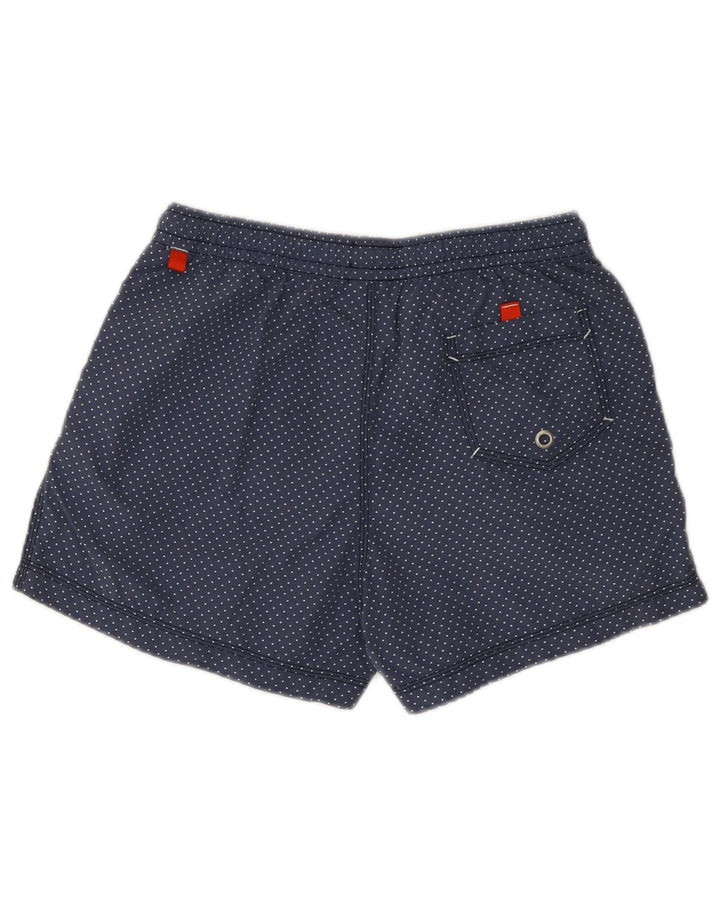 North Sails Herren-Badeshorts, mittelgroß, marineblau geflecktes Polyamid