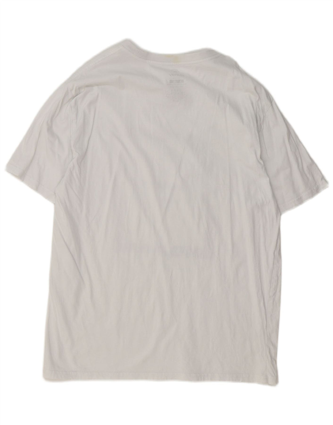Hurley Herren-T-Shirt mit Grafik, Größe L, aus weißer Baumwolle