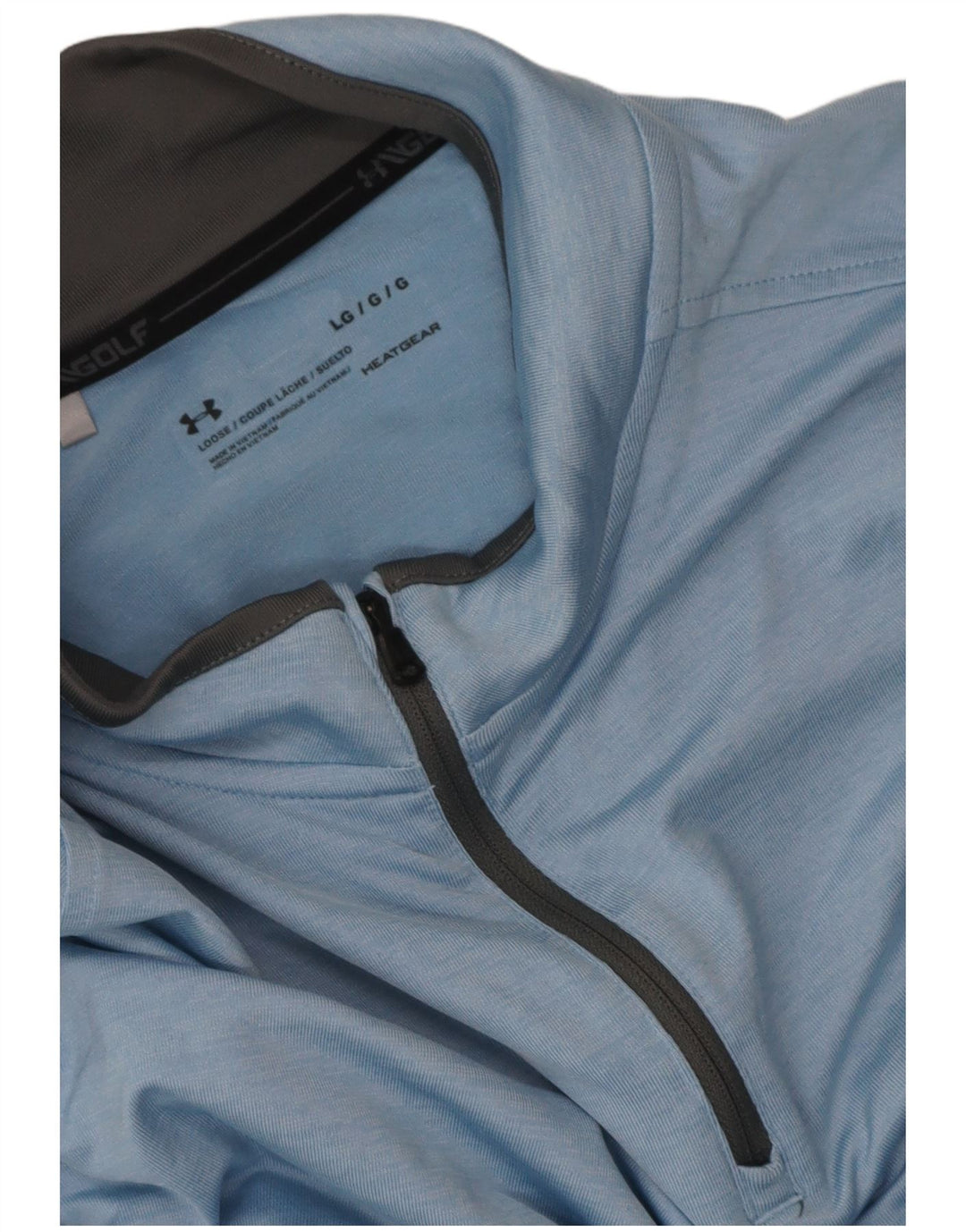 Under Armour Herren Heat Gear Pullover-Trainingsanzugoberteil, groß, blau meliert