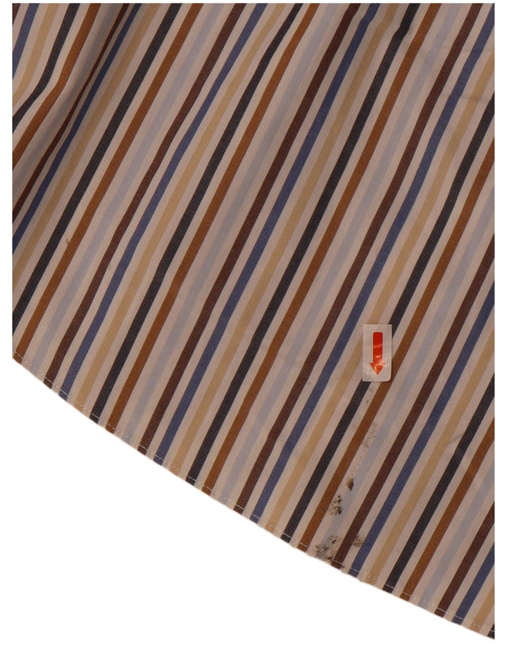 Brooks Brothers Herren 346 Hemd, groß, mehrfarbig, Nadelstreifen, Baumwolle