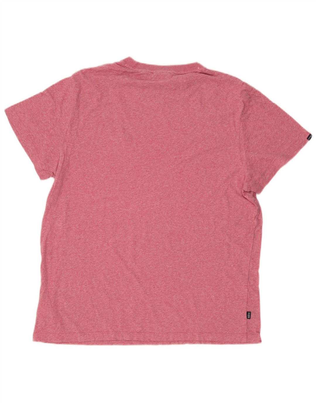 Superdry Herren T-Shirt Top 2XL Rosa Baumwolle