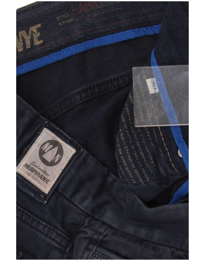 MURPHY & NYE Gerade Freizeithose für Herren, W30, L28, Marineblau