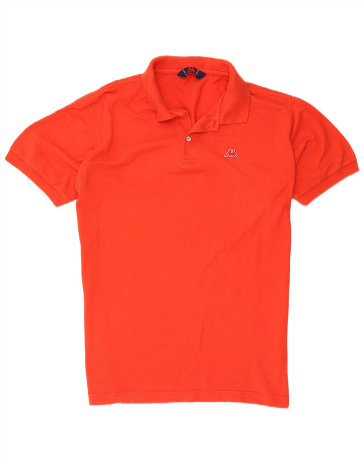Kappa Herren-Poloshirt, große rote Baumwolle