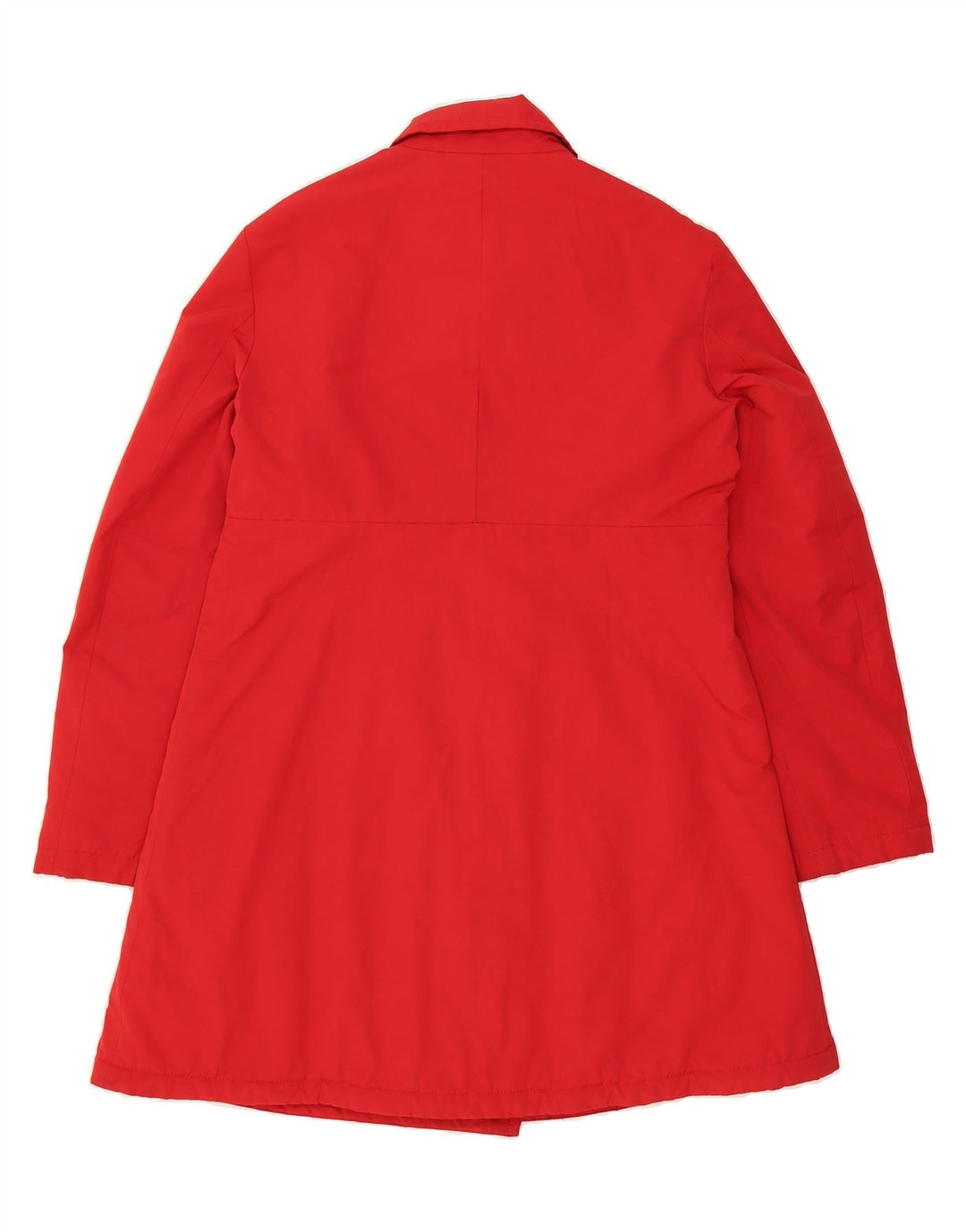 ASPESI Womens Double Breasted Coat UK 14 Large Red Cotton Vintage Aspesi and Second-Hand Aspesi from Messina Hembry 