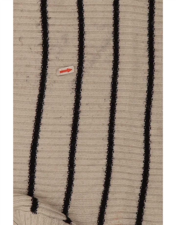 Marks & Spencer Damen-Pullover mit Rundhalsausschnitt, Gr. 12, Mittel, gebrochenes Weiß