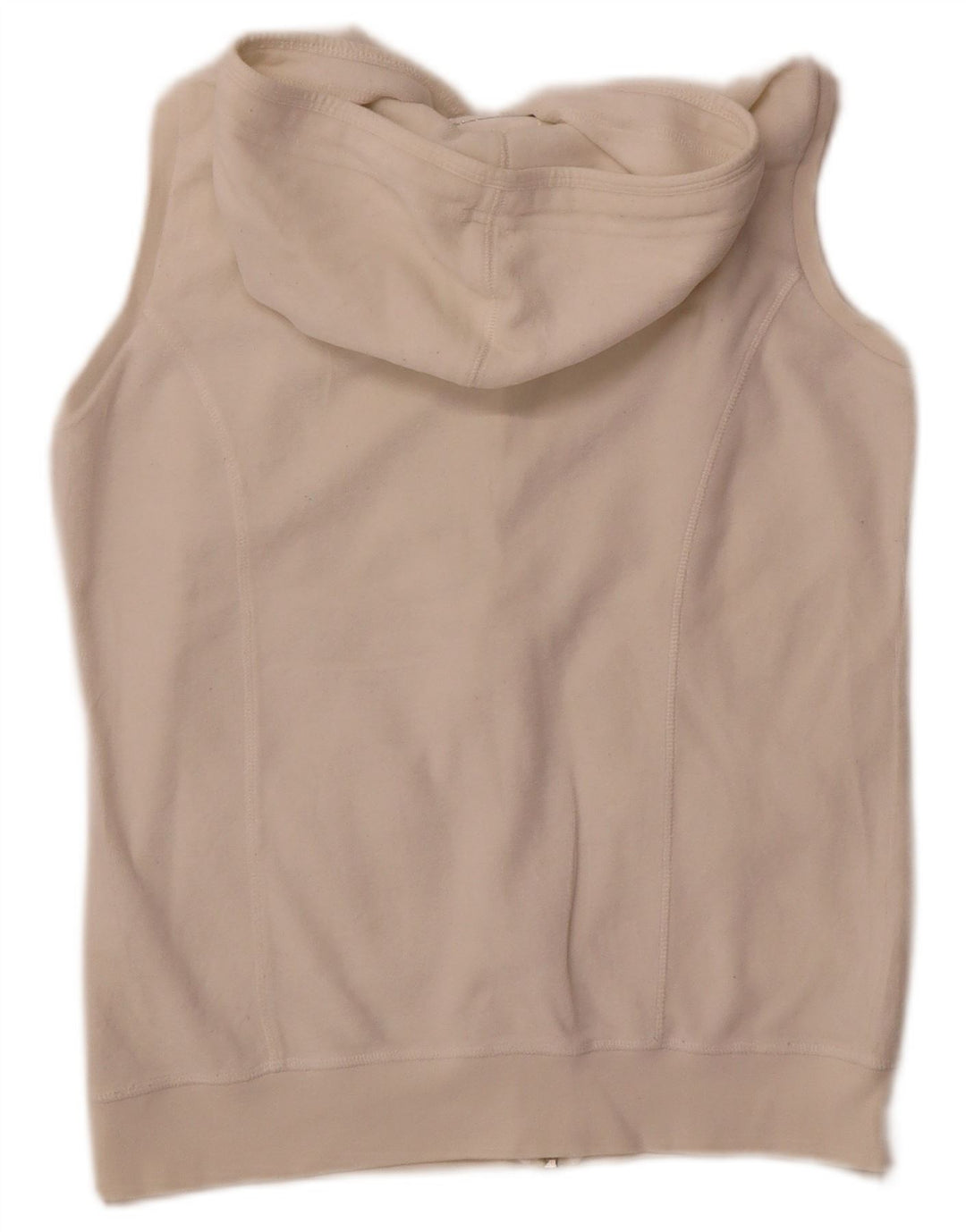 Champion Damen Heritage Fit Zip Hoodie Pullover UK 14 Mittelweiß