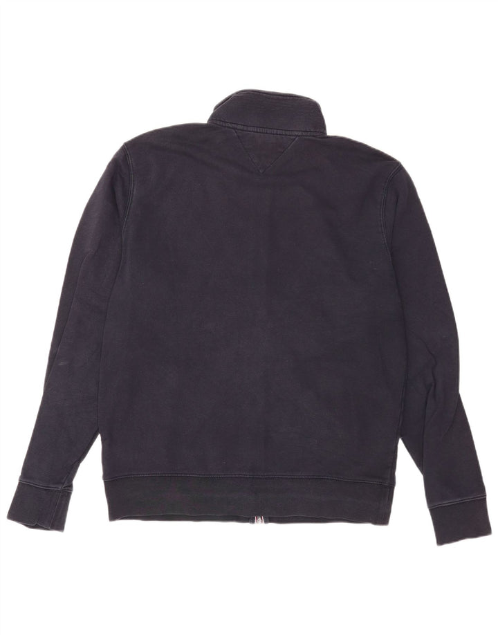 Tommy Hilfiger Herren-Trainingsanzug-Topjacke XL aus marineblauer Baumwolle