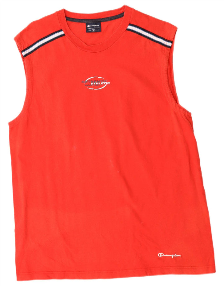 Champion Herren Weste Top XL Rot