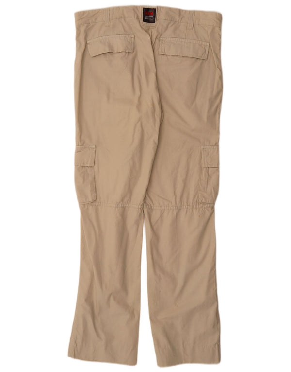 Slam Gerade Herren-Cargohose IT 52 XL W36 L32 Off White Baumwolle
