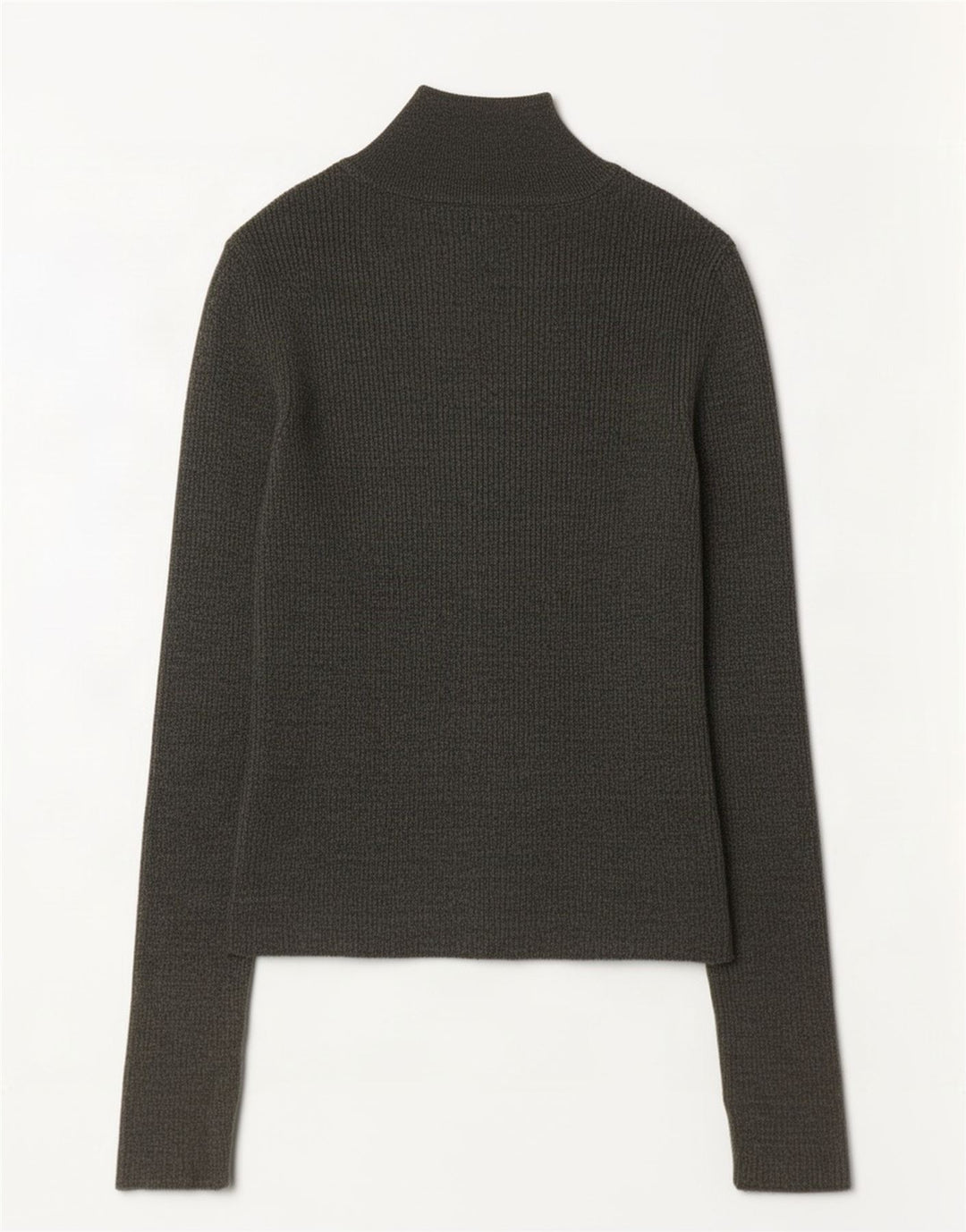 Zara Damen-Pullover mit Rollkragen, Gr. 14, Khaki
