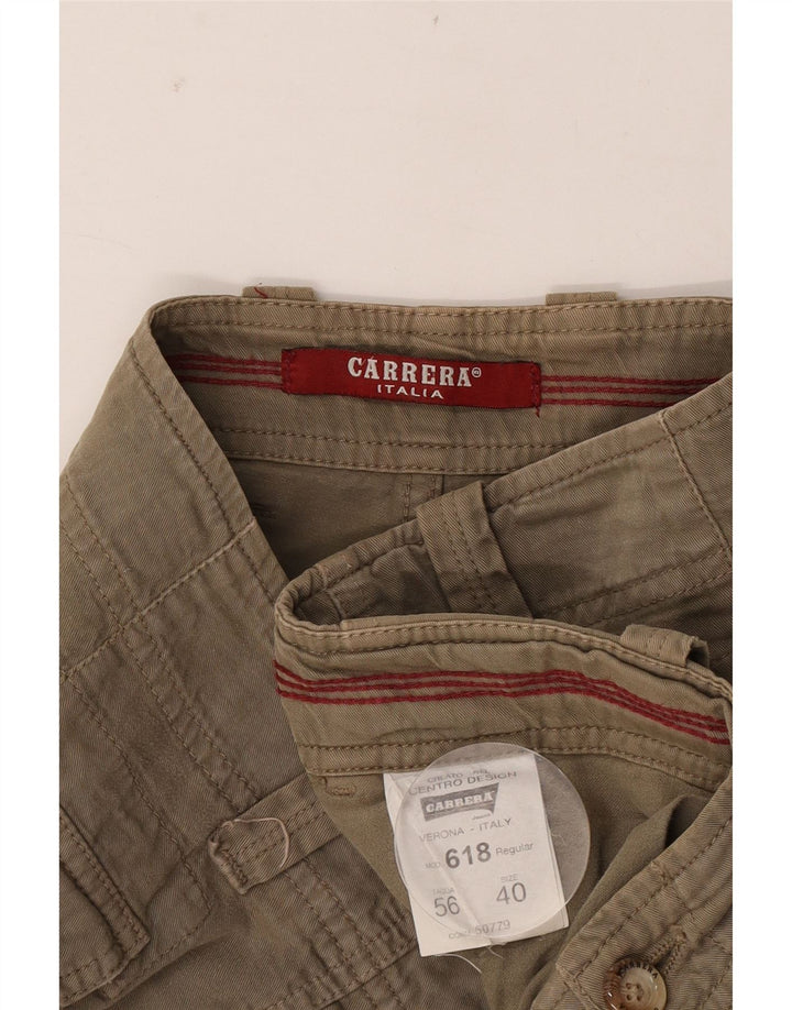 Carrera Herren 618 Cargoshorts W40 XL Khaki Baumwolle