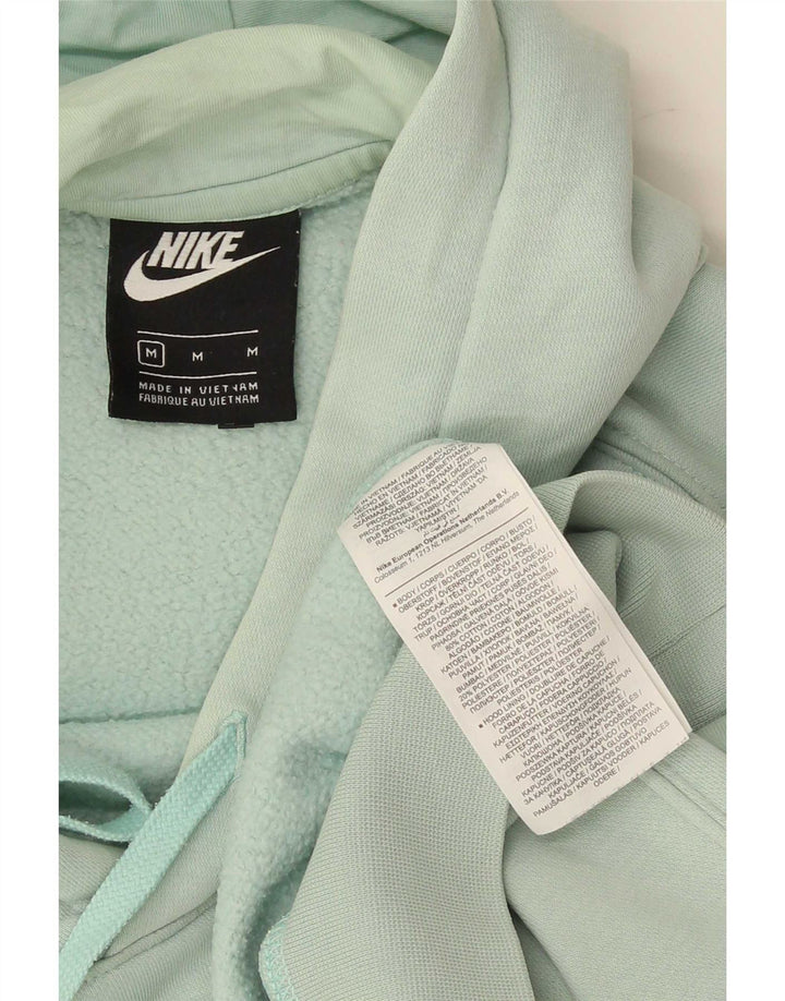 Nike Herren Kapuzenpullover aus mittelgrüner Baumwolle